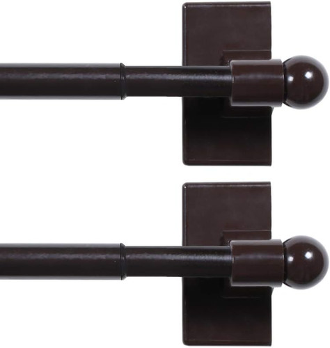 Pack magnetic curtain rods - magnetic,