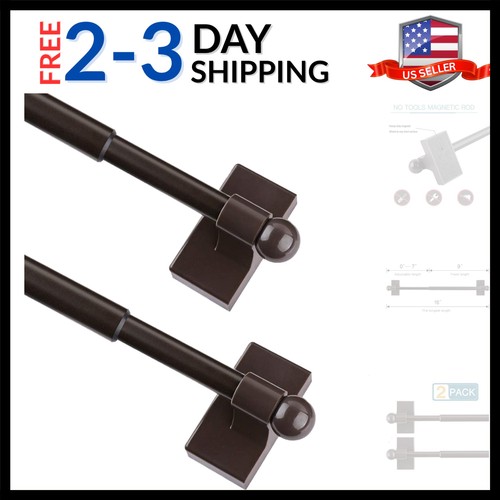 Magnetic curtain rods for - curtain,