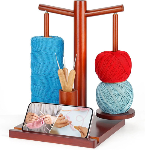 Wooden yarn holder for - wooden,