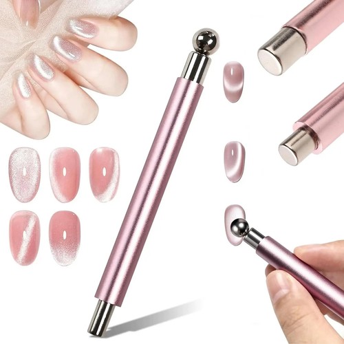Nail cat eye magnetic - cat, ball